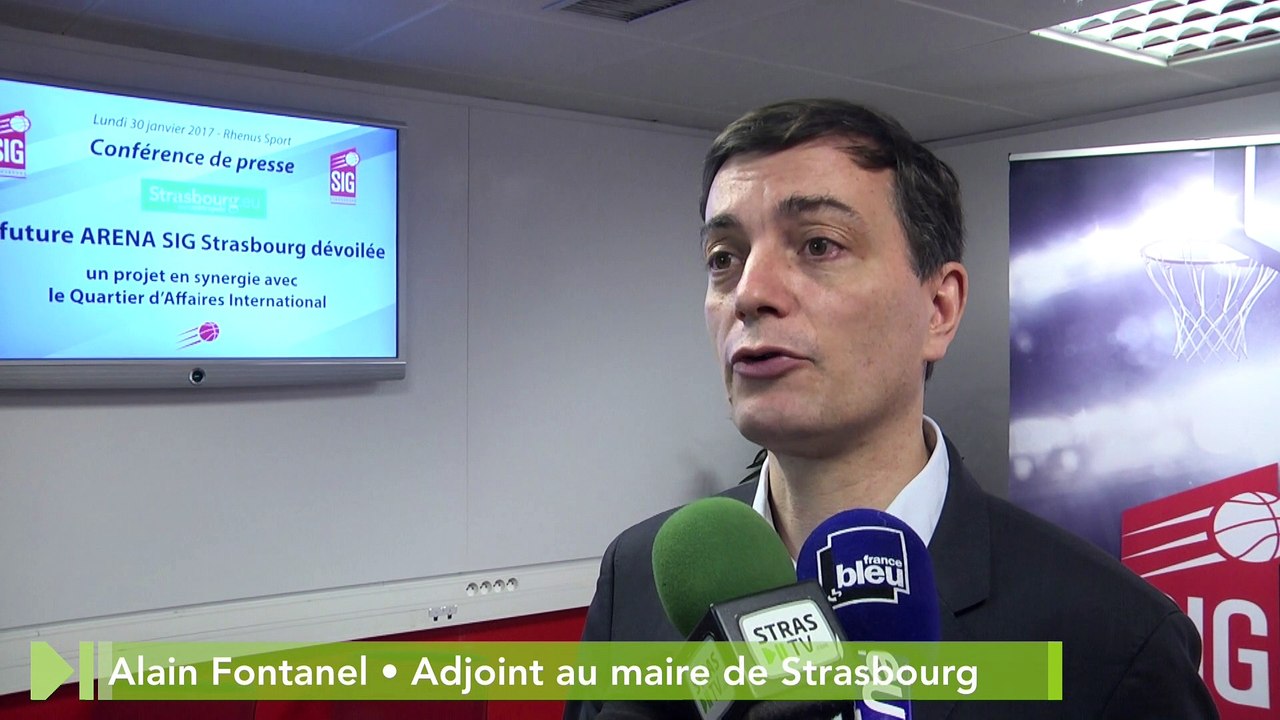 La SIG Strasbourg présente sa future Arena