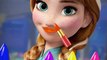 Learn Colors with Color Frozen Anna Lipstick | Colors to Kids Toddlers Baby | Learning Video