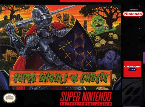 Super Ghouls N' Ghosts (Super Nintendo) - Gameplay/Corrente