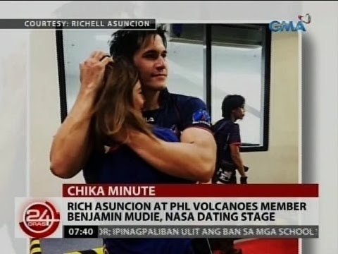 24Oras: Rich Asuncion at Phl Volcanoes Member Benjamin Mudie, nasa dating stage