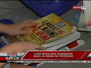 SONA: Ilang magulang, dumaraing dahil sa mahal ng textbooks