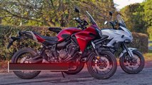 Kawasaki Versys 650 vs Yamaha Tracer 700 Review Visordown Motorcycle Road Test