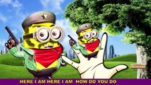 Minions Police Finger Family Rhymes | Minions Finger Family Children Nursery Rhymes