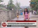 Ilang estudyante, binigyan ng bisikleta para mapadali ang kanilang pagpunta sa malayong eskwelahan