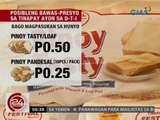 24 Oras: Presyo ng tinapay, 'di raw maibaba ng mga panadero dahil mahal ang harina