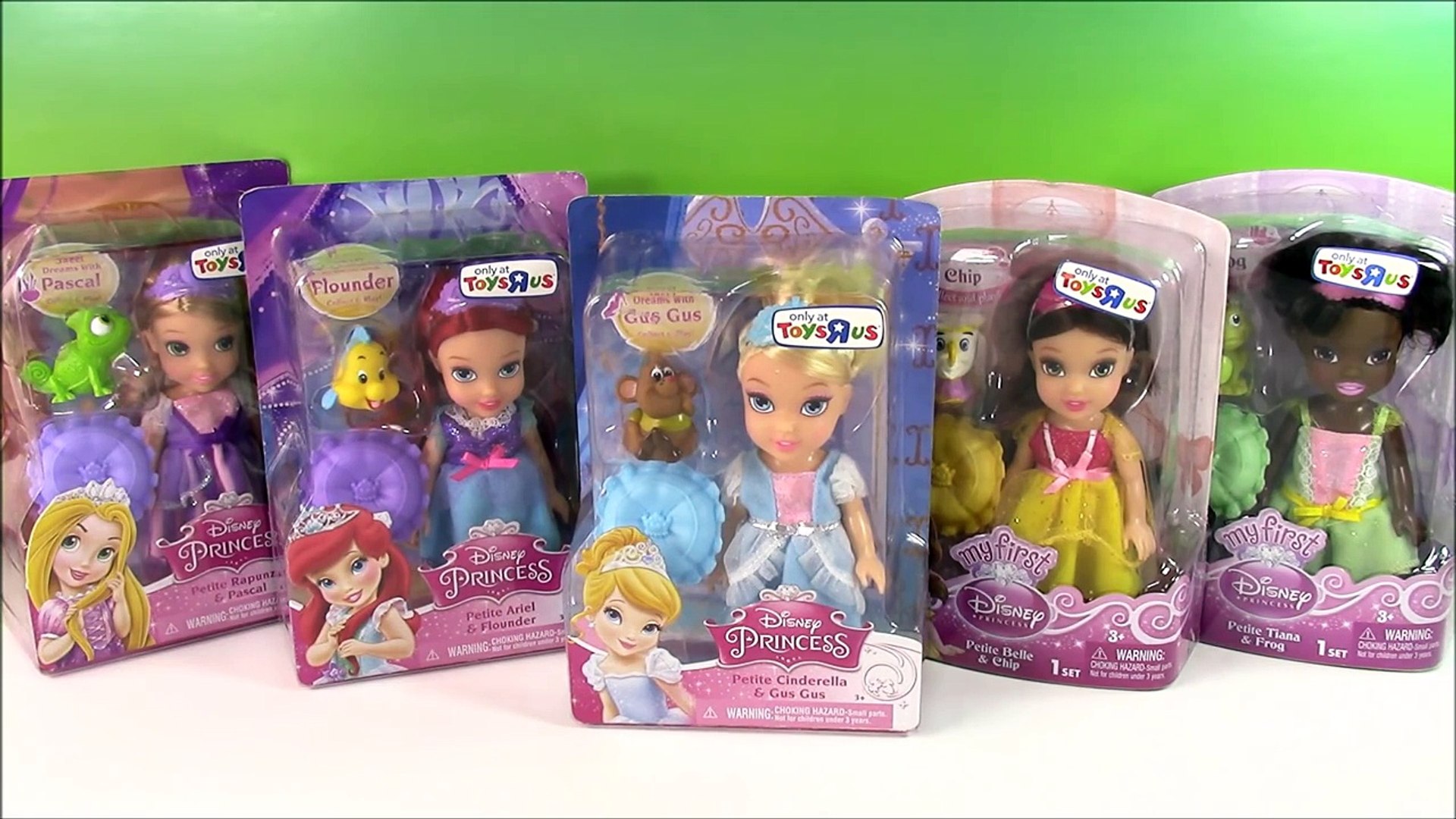 disney princess petite toddler dolls