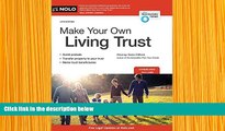 READ book Make Your Own Living Trust Denis Clifford Attorney Pre Order