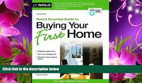 READ book Nolo s Essential Guide to Buying Your First Home (Nolo s Essential Guidel to Buying Your