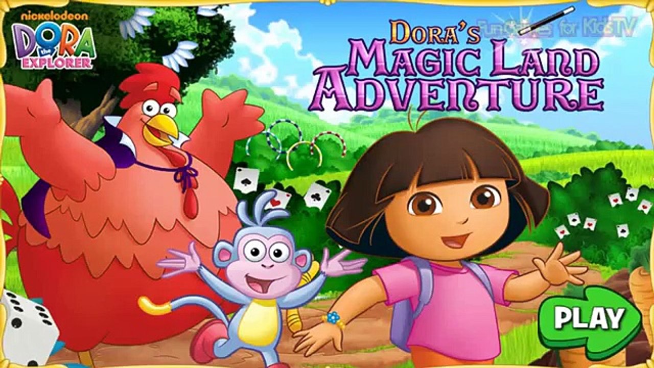 Dora the Explorer Games: Nick Jr. Magic Land Episode for Kids TV