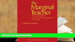 Audiobook  The Marginal Teacher: A Step-by-Step Guide to Fair Procedures for Identification and