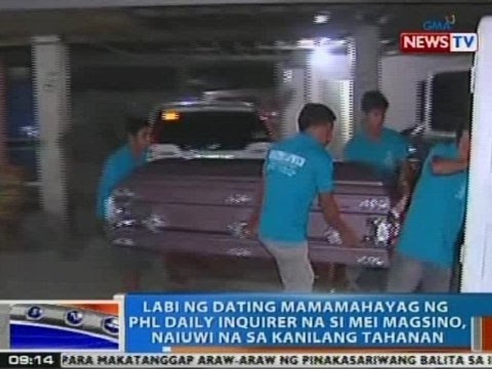 NTG: Labi ni Mei Magsino, naiuwi na sa kanilang tahanan