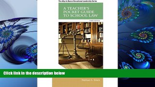 FREE [DOWNLOAD] A Teacher s Pocket Guide to School Law (3rd Edition) (Allyn   Bacon Educational
