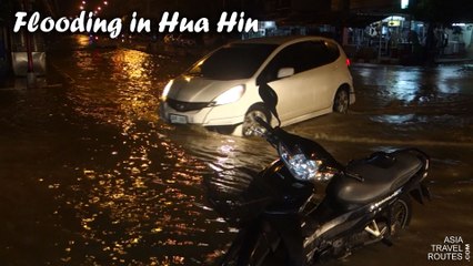 Flooding in Hua Hin