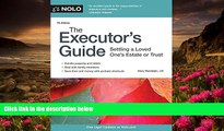 READ book Executor s Guide, The: Settling a Loved One s Estate or Trust Mary Randolph J.D. Pre Order