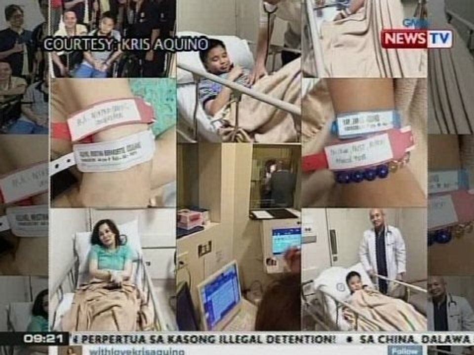 NTG: Kris at Bimby, maayos na ang lagay matapos maaksidente sa EDSA