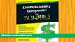 READ book Limited Liability Companies For Dummies Jennifer Reuting Full Book