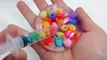 DIY How To Make Rainbow Colors Kinetic Sand Heart Cake Learn Colors Slime Icecream Toys