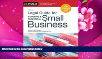 READ book Legal Guide for Starting   Running a Small Business Fred S. Steingold Attorney For Kindle