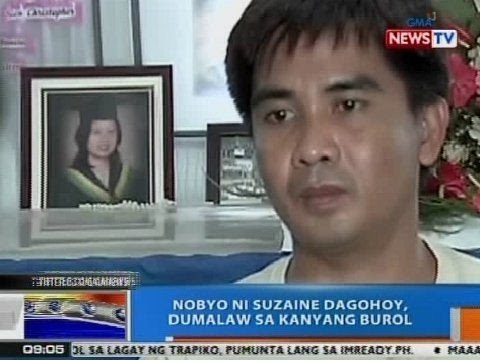 NTG: Nobyo ni Suzaine Dagohoy, dumalaw sa kanyang burol
