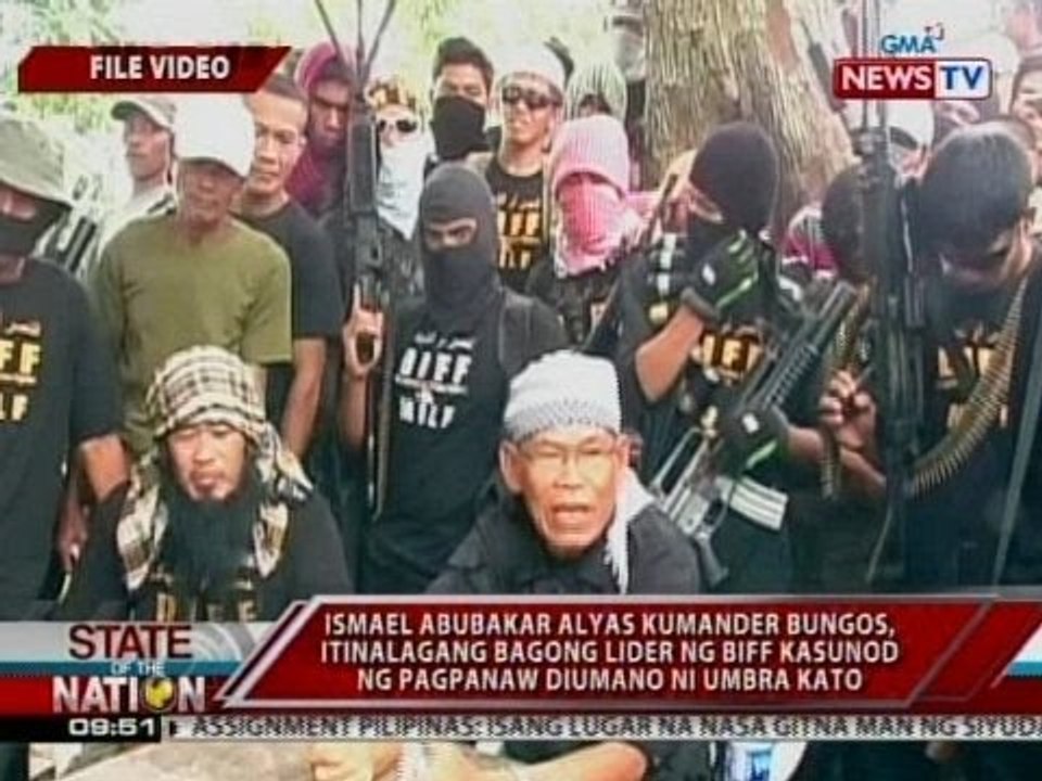 SONA: Kumander Bungos, itinalagang bagong lider ng BIFF