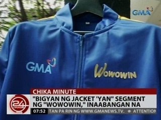 24 Oras: "Bigyan ng Jacket 'Yan" segment ng "Wowowin", inaabangan na
