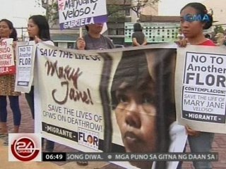 24 Oras: Mga tagasuporta, nagpapalakas sa loob ng pamilya ni ni Mary Jane Veloso