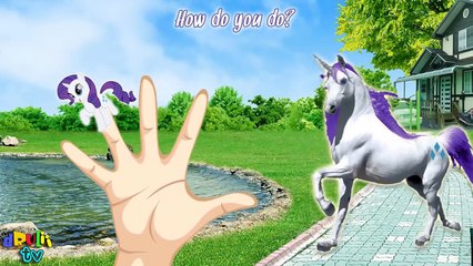 Лошади семья палец песня с мультика и реальных лошадей | потешки для малышей