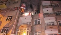 Elazığ'da ev yangını: 4 kişi böyle kurtarıldı