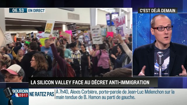 La chronique d'Anthony Morel : Déclaration de guerre entre la Silicon Valley et Donald Trump - 30/01