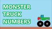 Monster Trucks Learning Numbers 1 to 10 - Number Counting for Kids