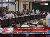 Committee Report hinggil sa engkwentro sa Mamasapano at BBL, prayoridad daw sa pagbubukas ng Kamara