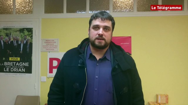 Primaire à gauche à Quimper. Jean-Marc Tanguy : C'est un vrai message d'espoir