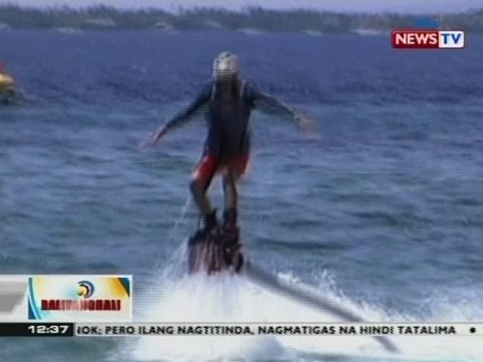 BT: Flyboarding, bagong atraksyon sa Cebu city
