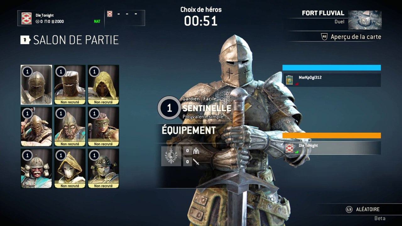 For Honor Bêta 1 vs 1