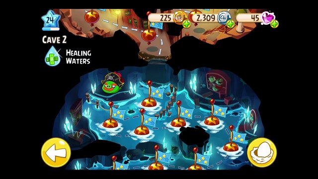 Angry Birds Epic: White Bird Princess - Cave 5 Burning Plain 1 walkthrough