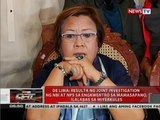 De Lima: Resulta ng joint investigation ng NBI at NPS sa engkwentro sa Mamasapano, ilalabas na