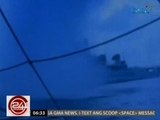 Mga mangingisdang pinoy na nasa Bajo de Masinloc, binomba ng tubig ng China para itaboy