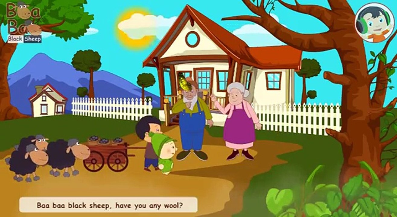 Baa Baa Black Sheep (Nursery Rhymes Song) for Kids by Buba Kids Song