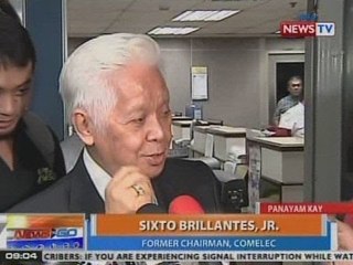 Video herunterladen: NTG: Panayam kay former Comelec chairman Sixto Brillantes, Jr.