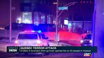 Quebec terror attack : 6 killed, 8 wounded when gunmen opened fired on 40 people in mosque