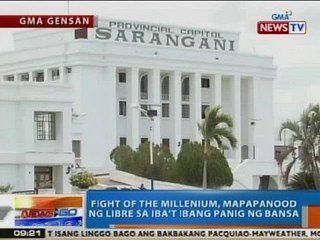 Download Video: NTG: Fight of the Millenium, mapapanood ng libre sa iba't ibang panig ng bansa