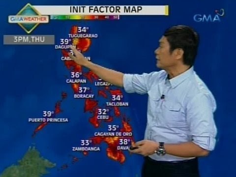 24 Oras: Weather update as of 7:14 p.m. (April 22, 2015)