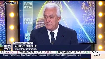 Plus grand, plus fort: "L'enthousiasme à la création, la longueur de temps et l'envie d'investir et d'innover... c'est ça qui porte une entreprise", Laurent Burelle - 30/01