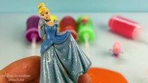 Gooey Slime Surprise Toys Peppa Pig Disney Princess Cinderella Rapunzel and Lalaloopsy Tinies