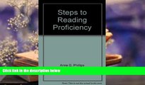 PDF  Steps to reading proficiency: Preview skimming, rapid reading, skimming and scanning,