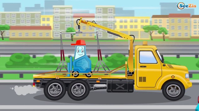 Развивающие мультфильмы Эвакуатор и Грузовик Мультики про машинки Весёлые машинки Сборник 2