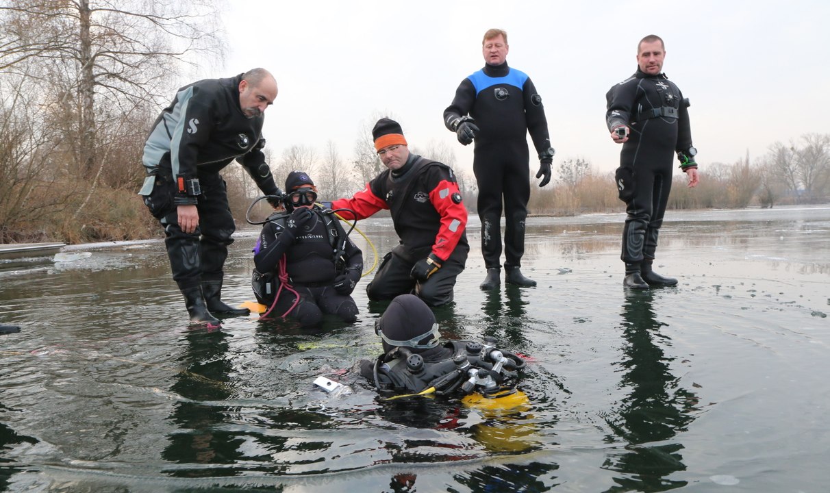 Une plongée sous la banquise alsacienne