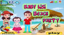 Игра Малышка Лизи с семьей на пикнике - Игра мультик- Игра для детей - Игра видео