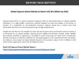 Gypsum Board Market Size, Market Share, Forecast | Industry Report 2017-2022