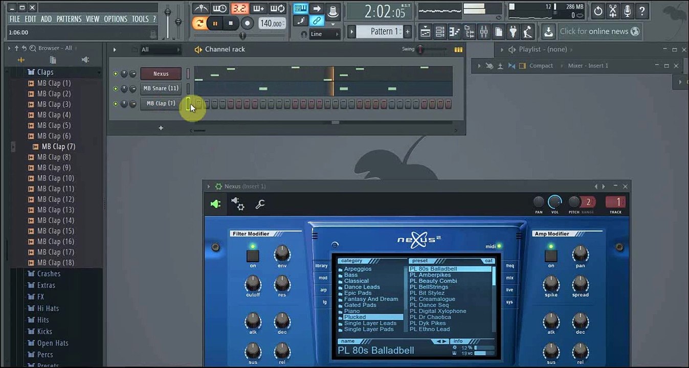making a quick trap beat